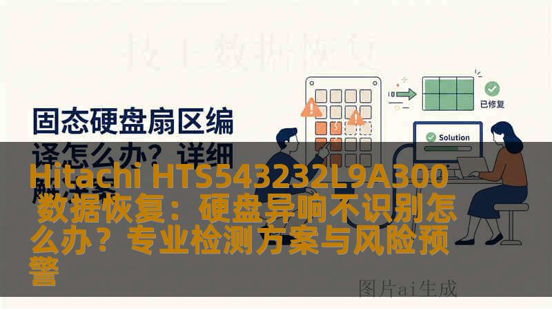 Hitachi HTS543232L9A300 数据恢复：硬盘异响不识别怎么办？专业检测方案与风险预警