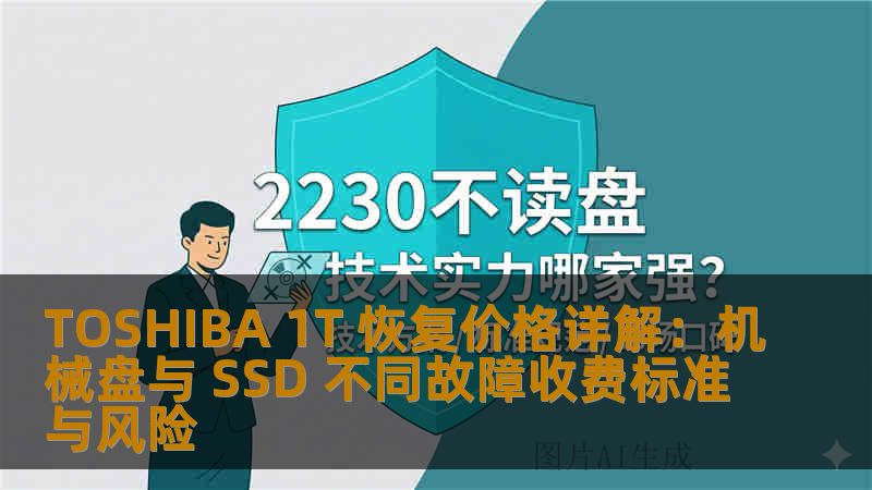 TOSHIBA 1T 恢复价格详解：机械盘与 SSD 不同故障收费标准与风险