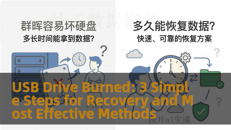 USB Drive Burned: 3 Simple Steps for Recovery and Most Effective Methods