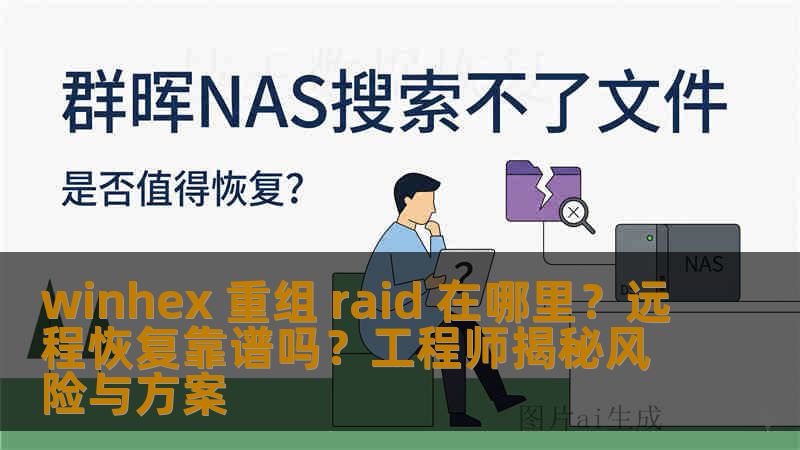 winhex 重组 raid 在哪里？远程恢复靠谱吗？工程师揭秘风险与方案
