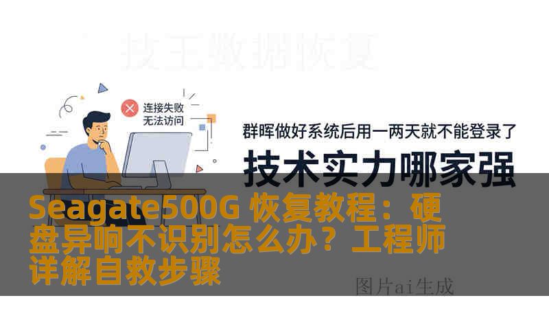 Seagate500G 恢复教程：硬盘异响不识别怎么办？工程师详解自救步骤