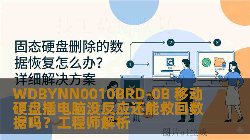 WDBYNN0010BRD-0B 移动硬盘插电脑没反应还能救回数据吗？工程师解析