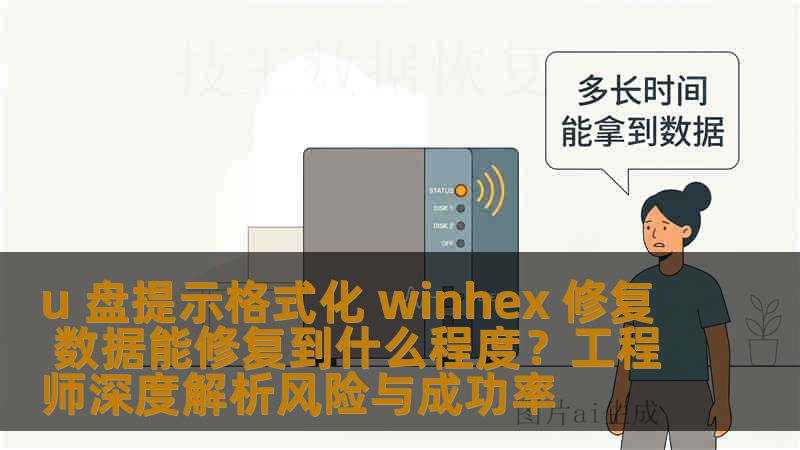 u 盘提示格式化 winhex 修复 数据能修复到什么程度？工程师深度解析风险与成功率