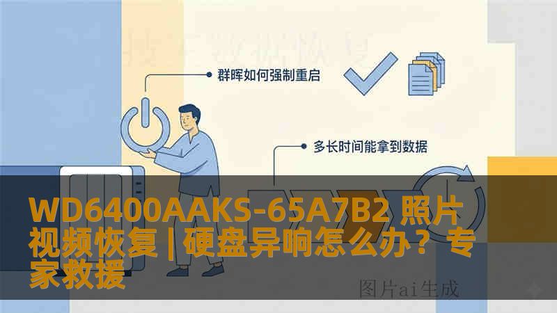 WD6400AAKS-65A7B2 照片视频恢复 | 硬盘异响怎么办？专家救援