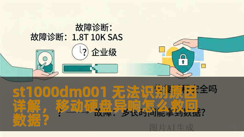 st1000dm001 无法识别原因详解，移动硬盘异响怎么救回数据？