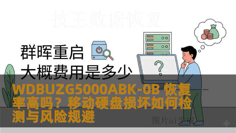 WDBUZG5000ABK-0B 恢复率高吗？移动硬盘损坏如何检测与风险规避