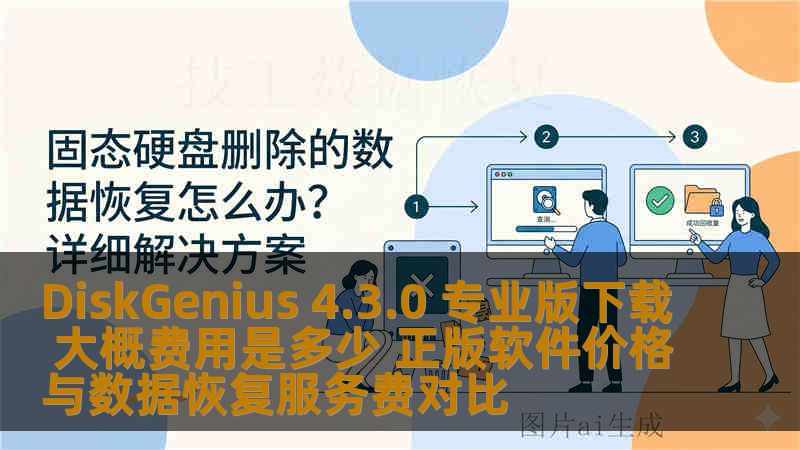 DiskGenius 4.3.0 专业版下载 大概费用是多少 正版软件价格与数据恢复服务费对比