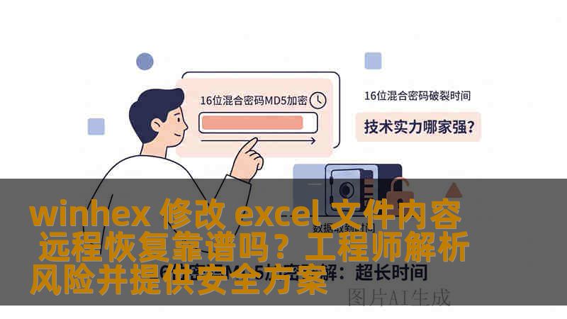 winhex 修改 excel 文件内容 远程恢复靠谱吗?工程师解析风险并提供安全方案 winhex 修改 excel 文件内容 远程恢复靠谱吗?工程师解析风险并提供安全方案