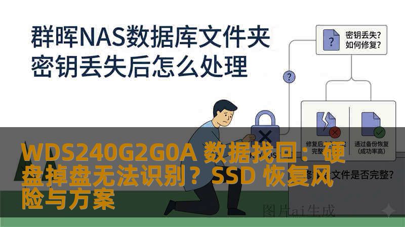 WDS240G2G0A 数据找回：硬盘掉盘无法识别？SSD 恢复风险与方案