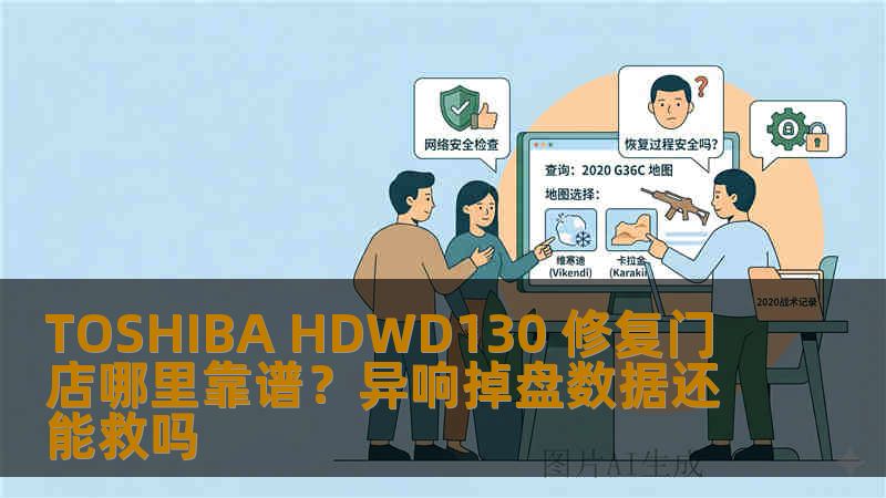 TOSHIBA HDWD130 修复门店哪里靠谱？异响掉盘数据还能救吗