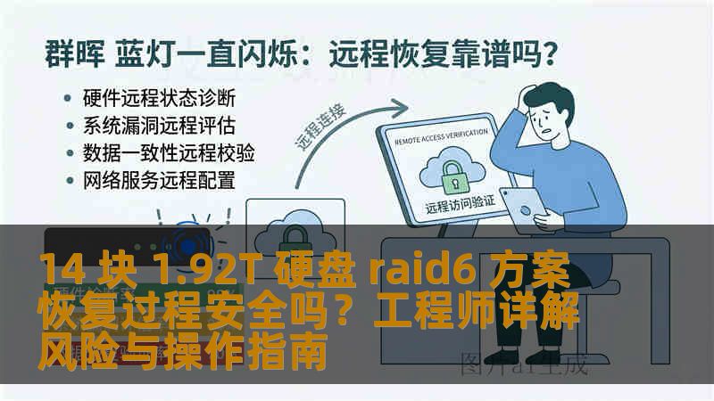 14 块 1.92T 硬盘 raid6 方案 恢复过程安全吗？工程师详解风险与操作指南