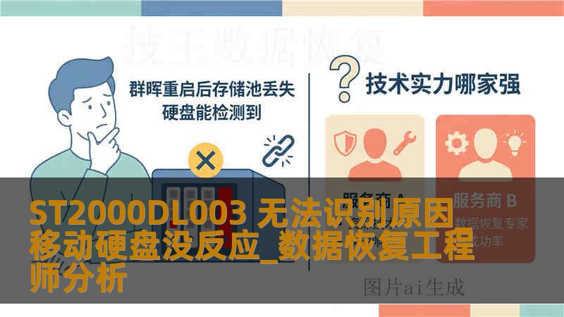 ST2000DL003 无法识别原因_移动硬盘没反应_数据恢复工程师分析