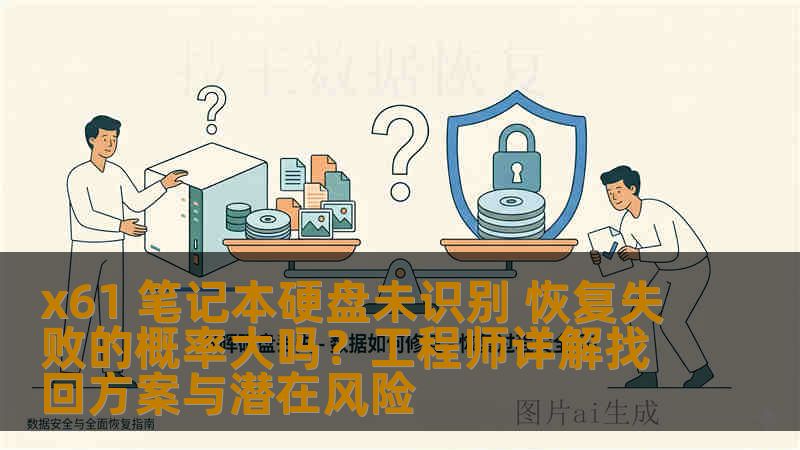x61 笔记本硬盘未识别 恢复失败的概率大吗？工程师详解找回方案与潜在风险