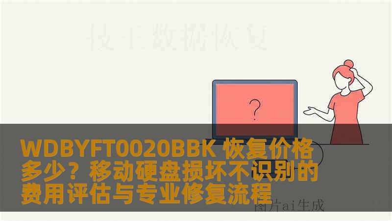 WDBYFT0020BBK 恢复价格多少？移动硬盘损坏不识别的费用评估与专业修复流程