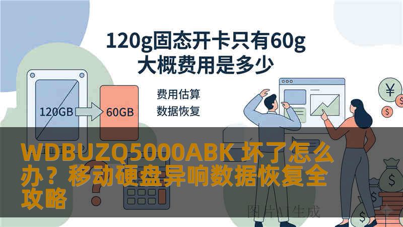 WDBUZQ5000ABK 坏了怎么办？移动硬盘异响数据恢复全攻略