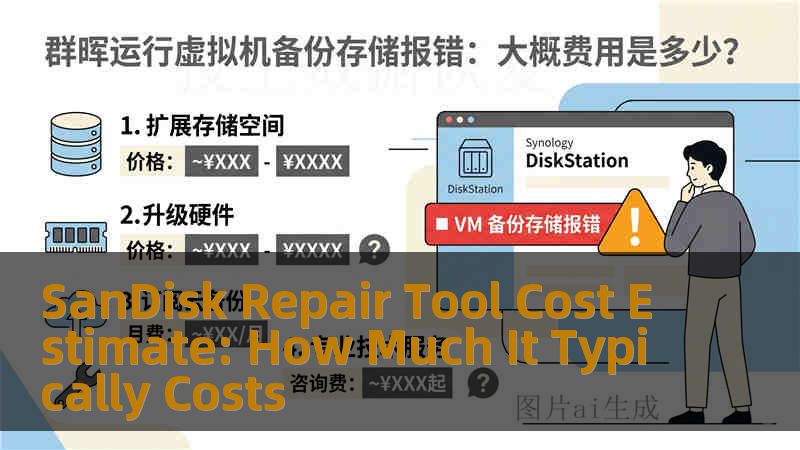 SanDisk Repair Tool Cost Estimate: How Much It Typically Costs