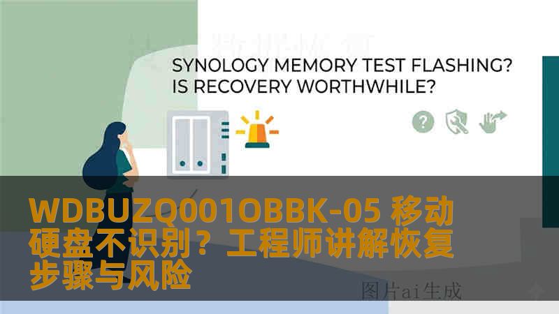 WDBUZQ001OBBK-05 移动硬盘不识别？工程师讲解恢复步骤与风险