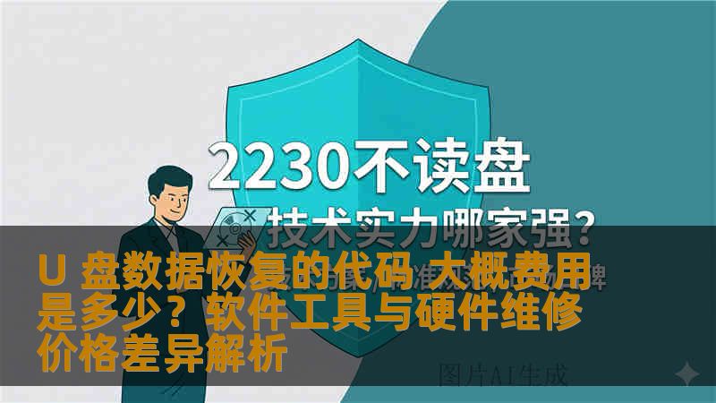 U 盘数据恢复的代码 大概费用是多少？软件工具与硬件维修价格差异解析