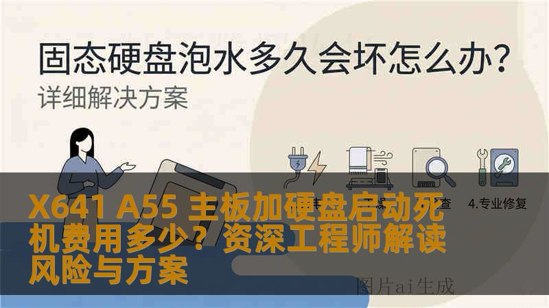 X641 A55 主板加硬盘启动死机费用多少？资深工程师解读风险与方案