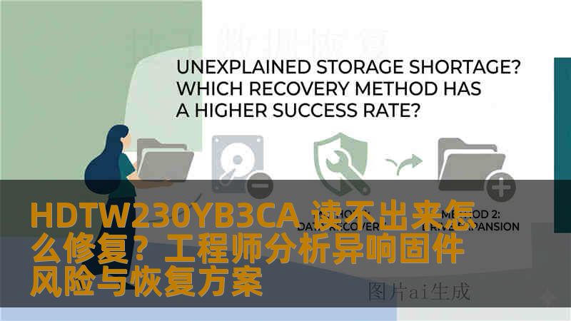 HDTW230YB3CA 读不出来怎么修复？工程师分析异响固件风险与恢复方案