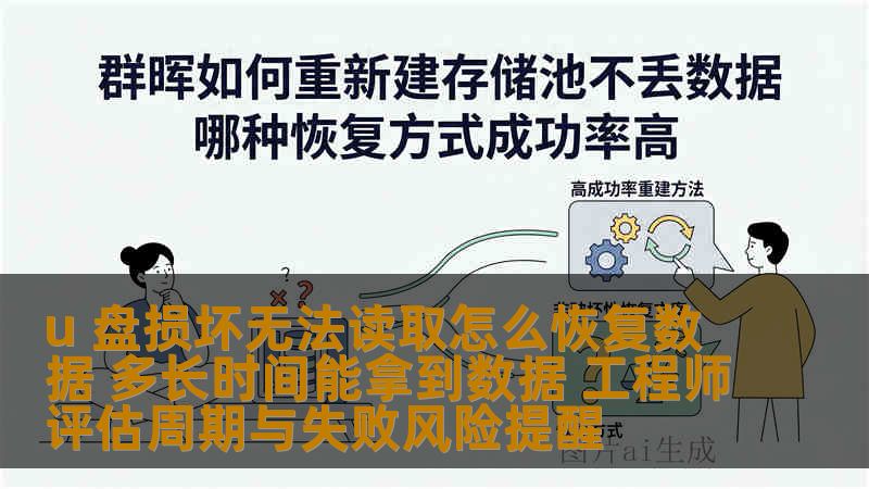 u 盘损坏无法读取怎么恢复数据 多长时间能拿到数据 工程师评估周期与失败风险提醒