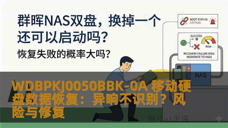 WDBPKJ0050BBK-0A 移动硬盘数据恢复：异响不识别？风险与修复