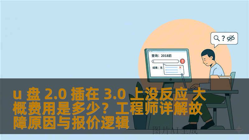 u 盘 2.0 插在 3.0 上没反应 大概费用是多少？工程师详解故障原因与报价逻辑