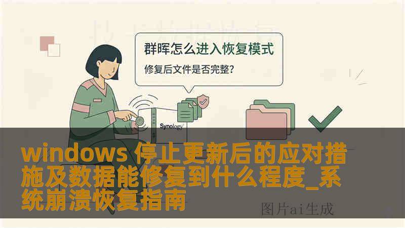 windows 停止更新后的应对措施及数据能修复到什么程度_系统崩溃恢复指南