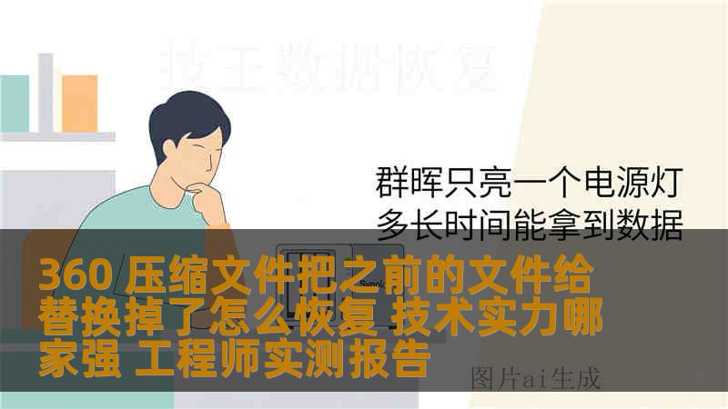 360 压缩文件把之前的文件给替换掉了怎么恢复 技术实力哪家强 工程师实测报告