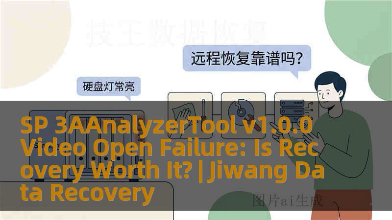 SP 3AAnalyzerTool v1.0.0 Video Open Failure: Is Recovery Worth It? | Jiwang Data Recovery
