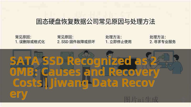 SATA SSD Recognized as 20MB: Causes and Recovery Costs | Jiwang Data Recovery