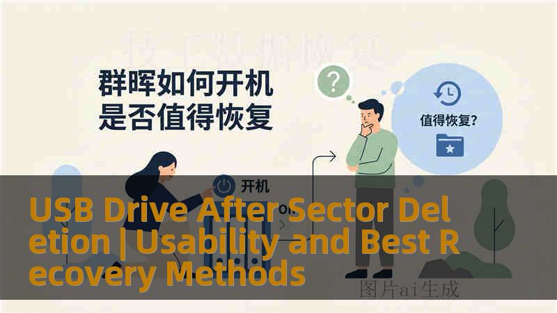 USB Drive After Sector Deletion | Usability and Best Recovery Methods
