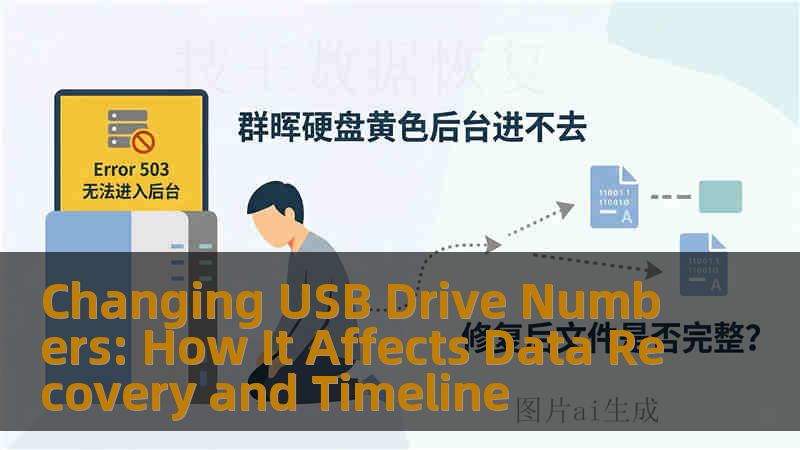 Changing USB Drive Numbers: How It Affects Data Recovery and Timeline Changing USB Drive Numbers: How It Affects Data Recovery and Timeline