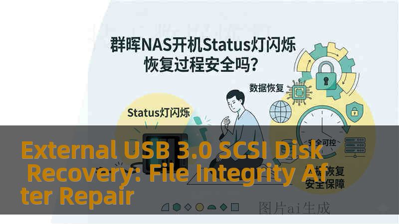 External USB 3.0 SCSI Disk Recovery: File Integrity After Repair