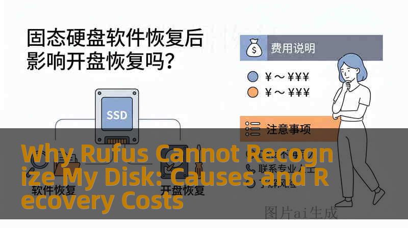 Why Rufus Cannot Recognize My Disk: Causes and Recovery Costs