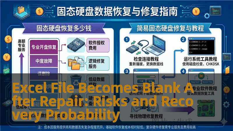 Excel File Becomes Blank After Repair: Risks and Recovery Probability Excel File Becomes Blank After Repair: Risks and Recovery Probability