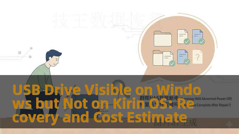 USB Drive Visible on Windows but Not on Kirin OS: Recovery and Cost Estimate