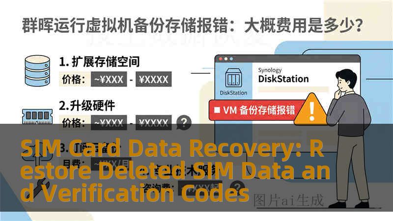 SIM Card Data Recovery: Restore Deleted SIM Data and Verification Codes