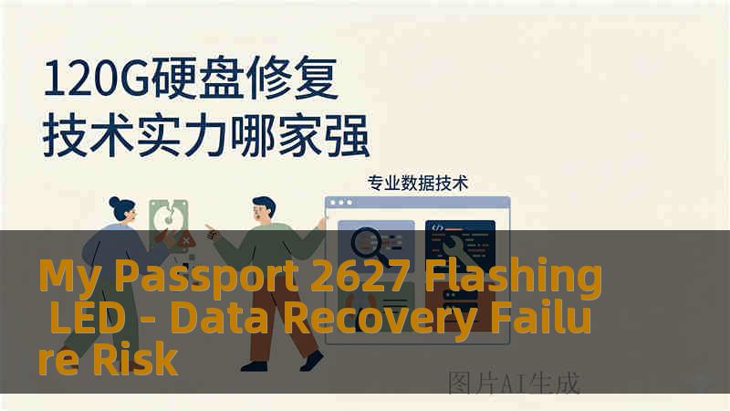 My Passport 2627 Flashing LED - Data Recovery Failure Risk