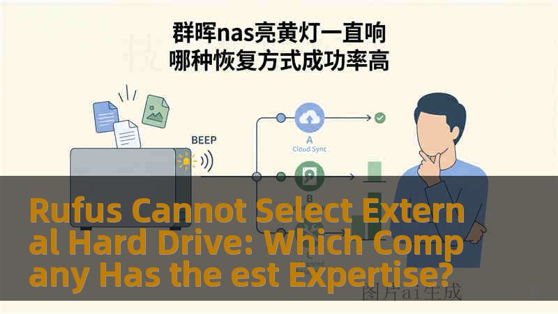 Rufus Cannot Select External Hard Drive: Which Company Has the est Expertise?