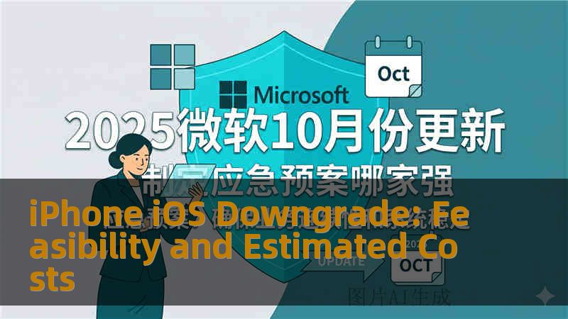 iPhone iOS Downgrade: Feasibility and Estimated Costs