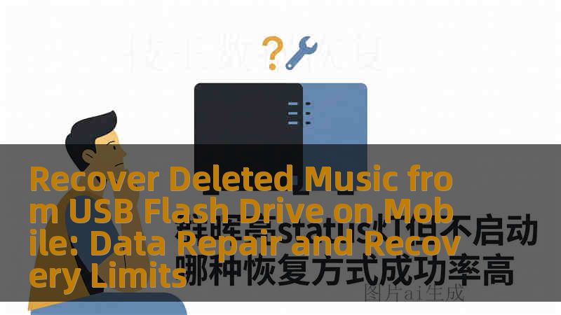 Recover Deleted Music from USB Flash Drive on Mobile: Data Repair and Recovery Limits