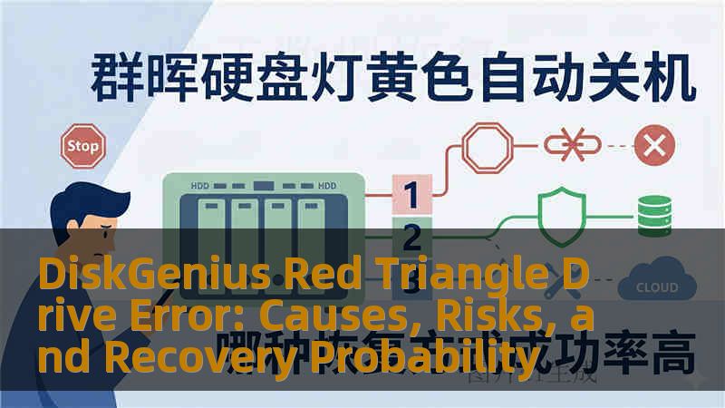 DiskGenius Red Triangle Drive Error: Causes, Risks, and Recovery Probability