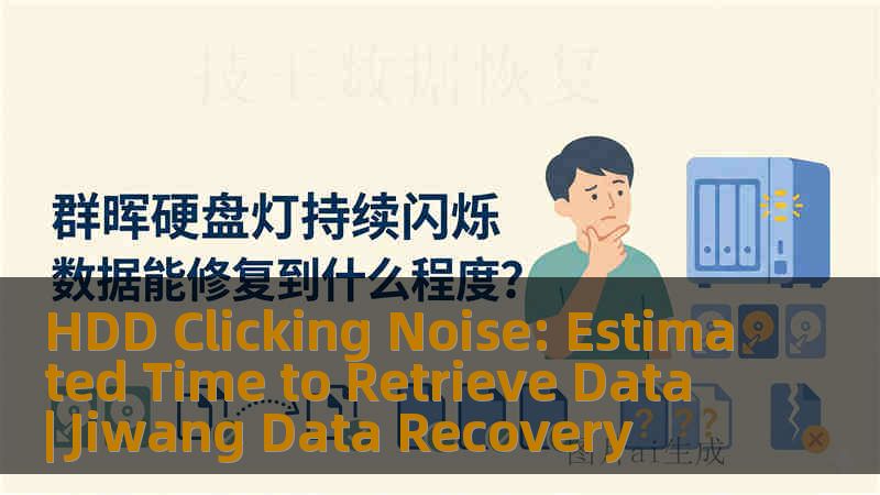 HDD Clicking Noise: Estimated Time to Retrieve Data | Jiwang Data Recovery
