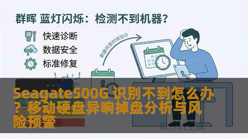 Seagate500G 识别不到怎么办？移动硬盘异响掉盘分析与风险预警