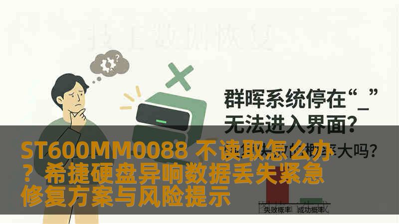 ST600MM0088 不读取怎么办？希捷硬盘异响数据丢失紧急修复方案与风险提示