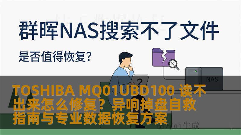 TOSHIBA MQ01UBD100 读不出来怎么修复？异响掉盘自救指南与专业数据恢复方案