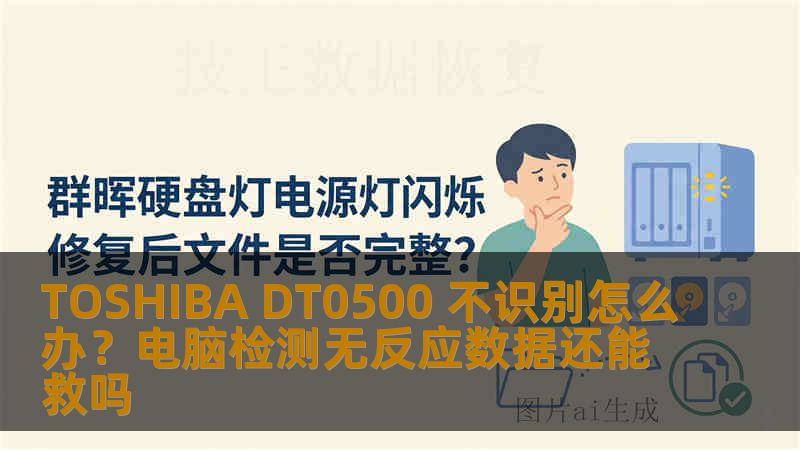 TOSHIBA DT0500 不识别怎么办？电脑检测无反应数据还能救吗