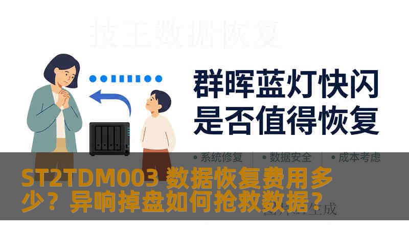 ST2TDM003 数据恢复费用多少？异响掉盘如何抢救数据？
