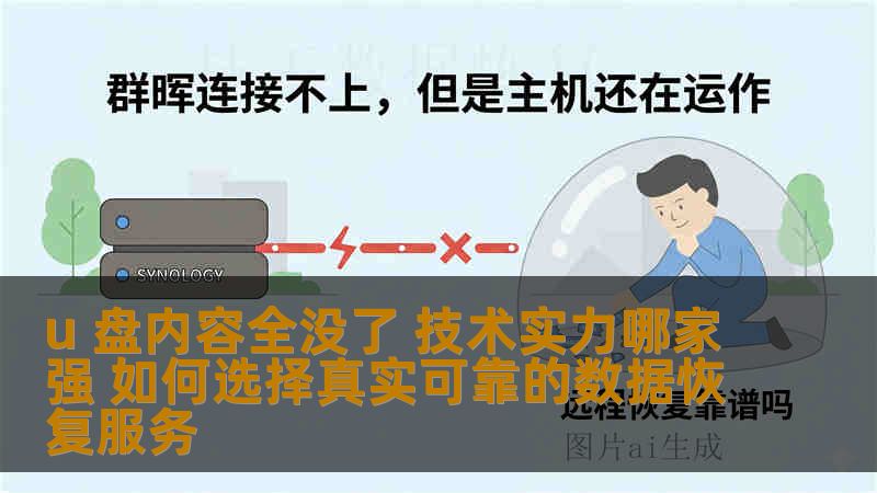 u 盘内容全没了 技术实力哪家强 如何选择真实可靠的数据恢复服务